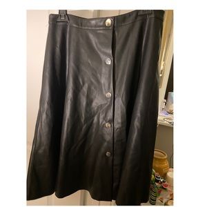 Leather Zara Skirt